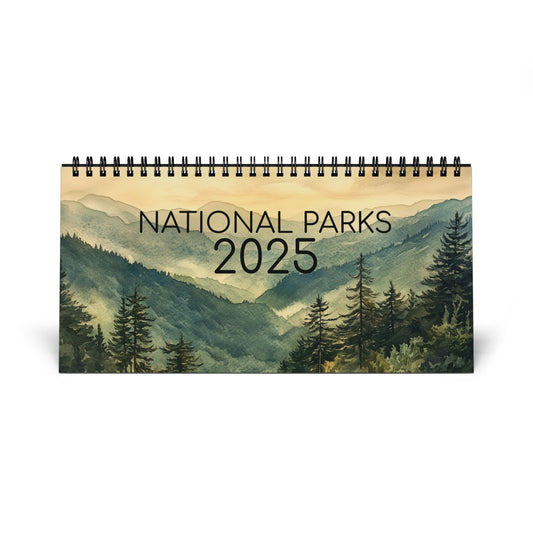 Desktop Calendar (2025 grid)