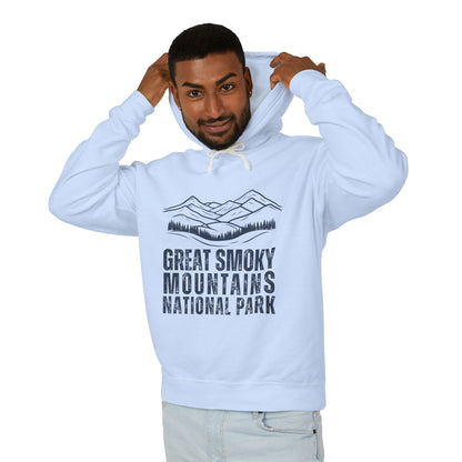 Lightweight Hoodie - Great Smoky Mountains National Park Hooded Sweatshirt