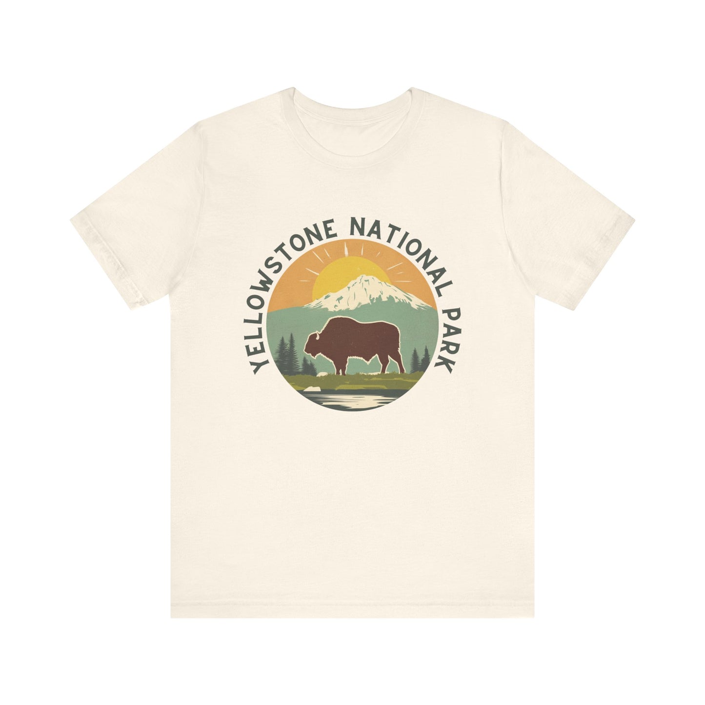 Shirt - Yellowstone National Park Unisex Jersey Short Sleeve Tee