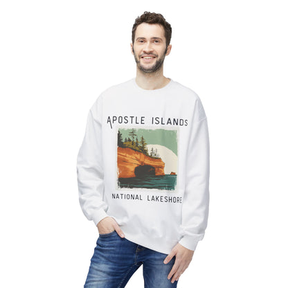 Softstyle Sweatshirt - Apostle Islands National Lakeshore Fleece Sweatshirt