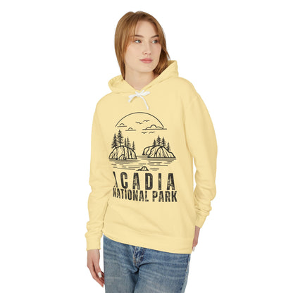 Lightweight Hoodie - Acadia National Park Hooded Sweatshirt