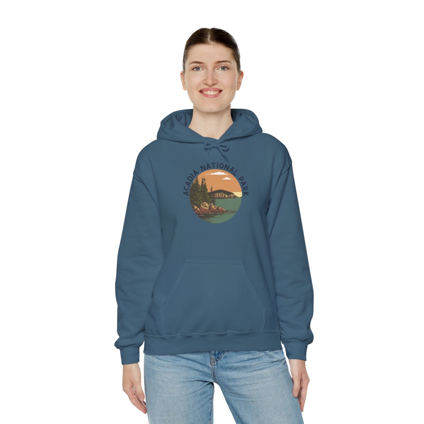 Hoodie - Unisex Heavy Blend™ Acadia National Park Hooded Sweatshirt