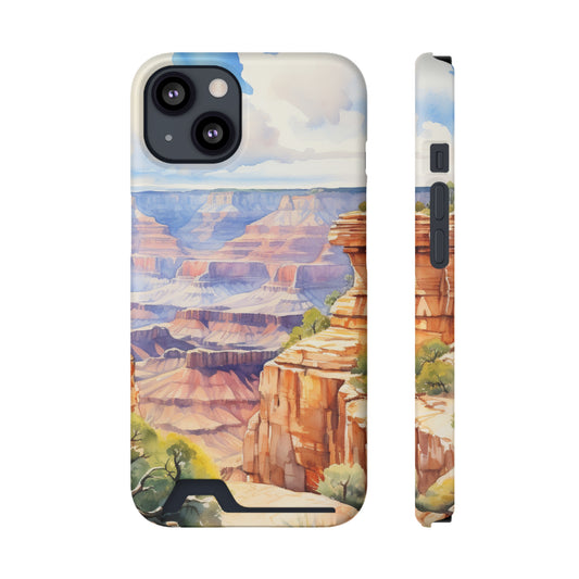 Phone Case - Grand Canyon National Park Phone Case With Card Holder