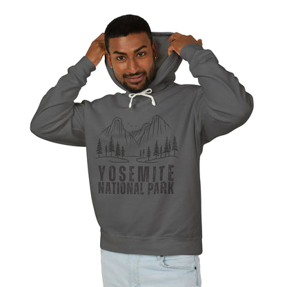 Lightweight Hoodie - Yosemite National Park Hooded Sweatshirt