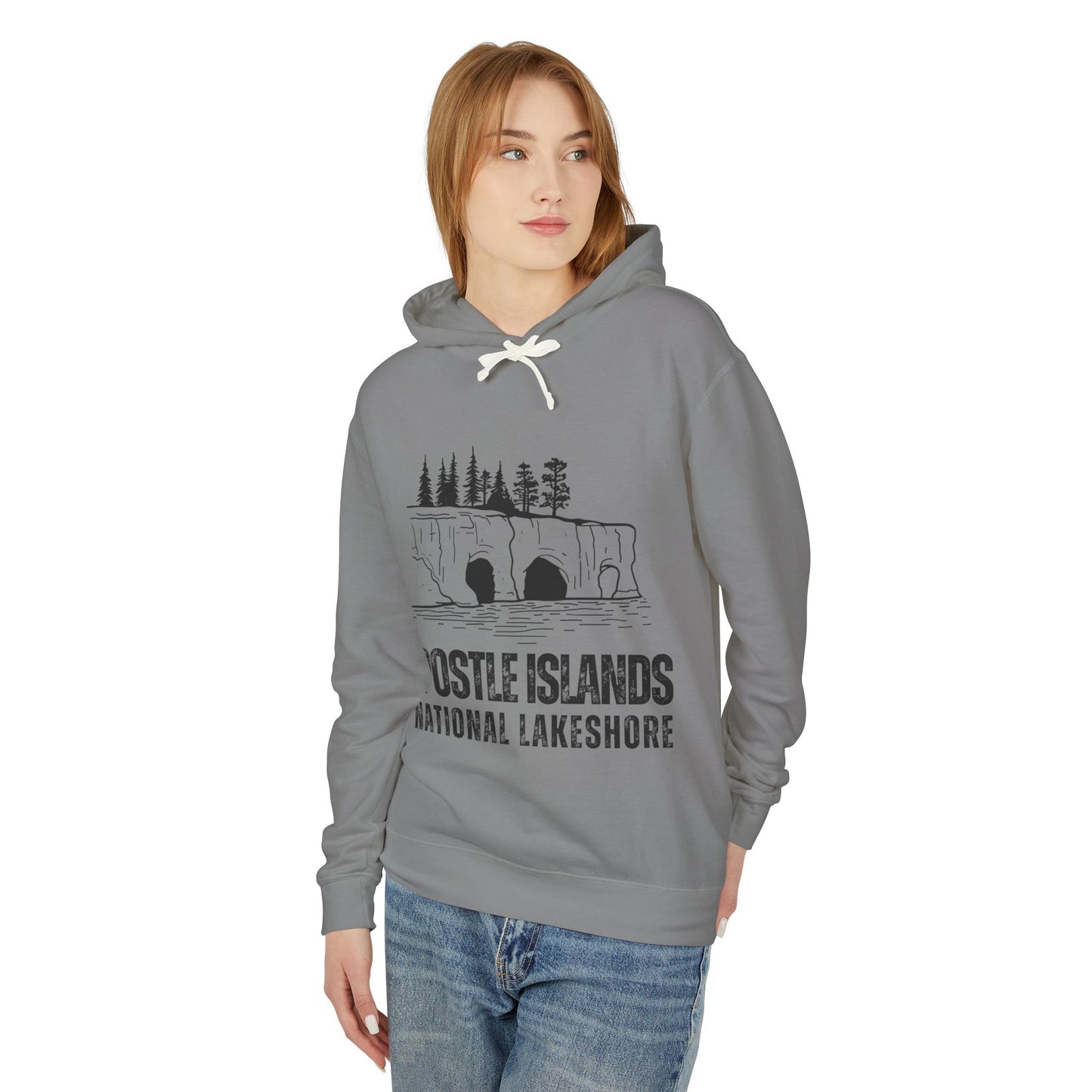 Lightweight Hoodie - Apostle Islands National Lakeshore Hooded Sweatshirt