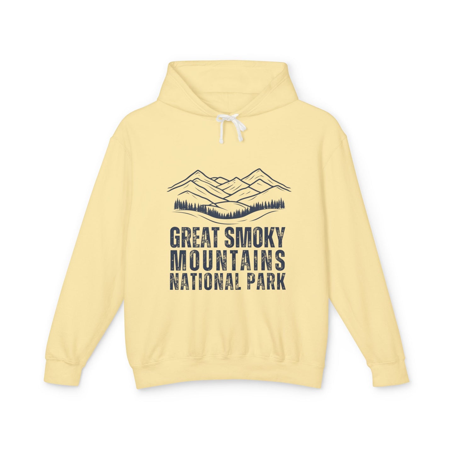 Lightweight Hoodie - Great Smoky Mountains National Park Hooded Sweatshirt