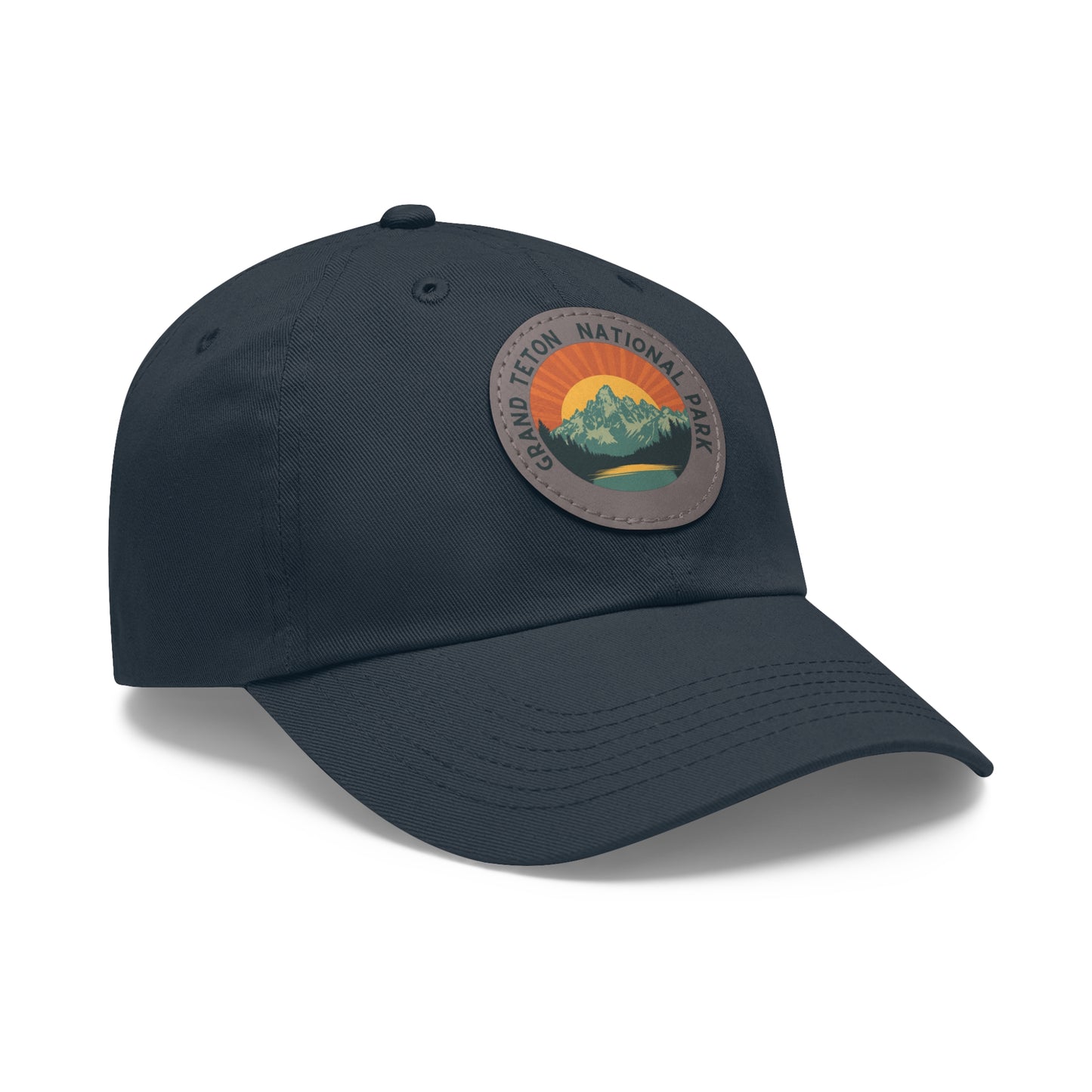 Hat - Grand Teton National Park Hat with Leather Patch